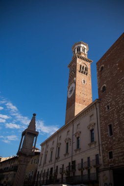 7 Eylül 2018. Verona, İtalya. Güzel Eski sokaklar Verona, İtalya.