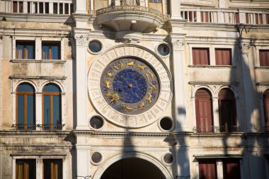 Venedik. İtalya. Eylül 8, Venedik'in binalarda 2018.Historic