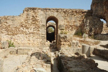 Antik kalıntılar mimarisinin görünümü