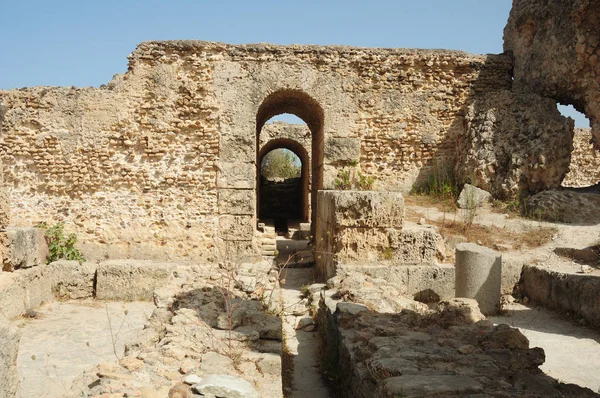 Vista Las Ruinas Antiguas Arquitectura —  Fotos de Stock
