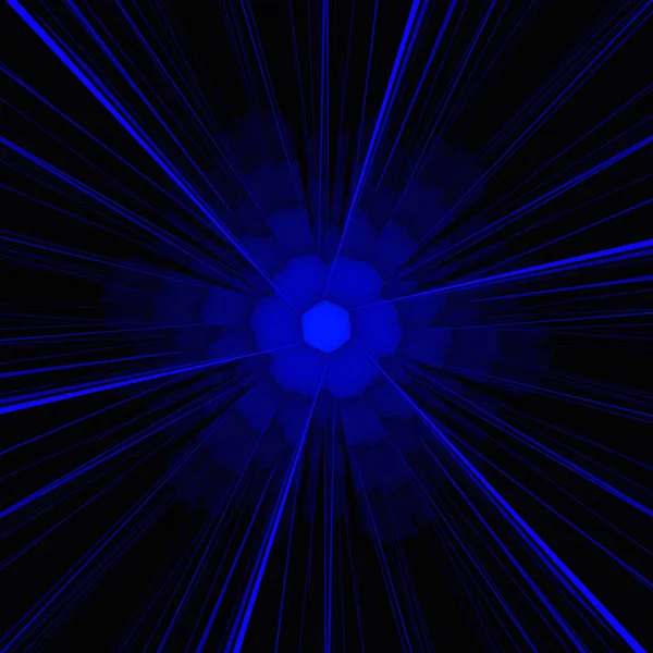 Luzes Laser Caleidoscópicas Sobre Fundo Preto — Fotografia de Stock