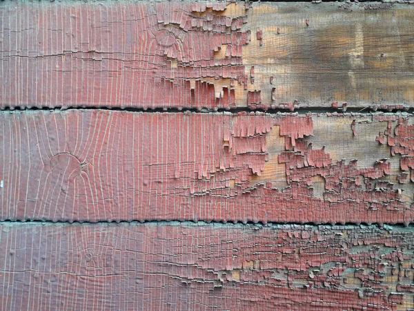 Öreg Fából Készült Öregített Fal — Stock Fotó