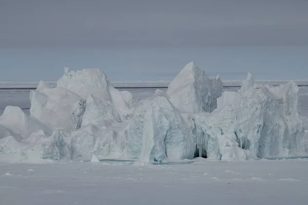 Belle vue sur les icebergs — Photo