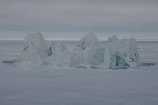 Belle vue sur les icebergs — Photo