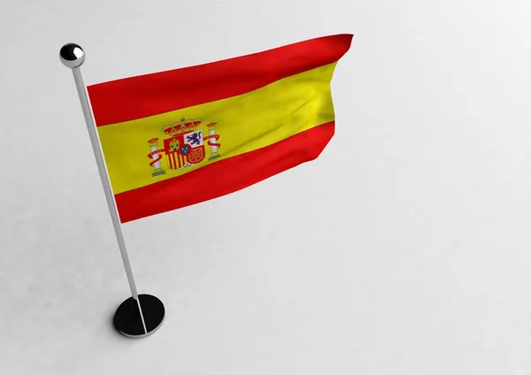 Bandera España Escritorio —  Fotos de Stock