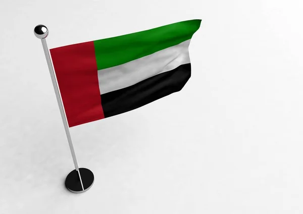 Egyesült Arab Emírségek Zászlaja — Stock Fotó