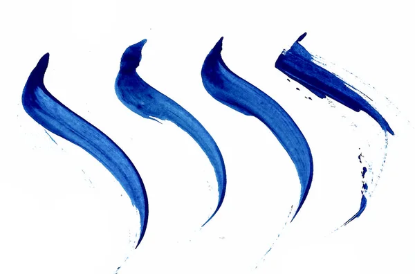 Arapça hat mavi fırça darbeleri