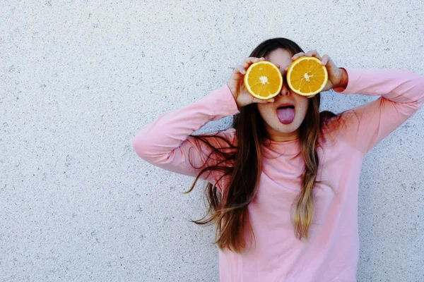 Portrait Cute Teenage Girl — Stock Photo, Image