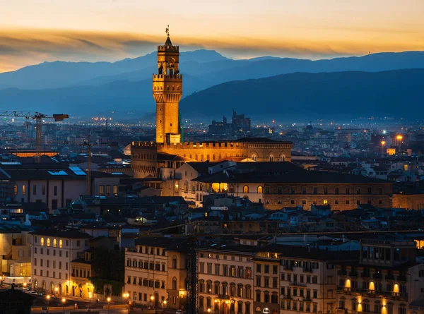 Vista aerea su Firenze — Foto Stock