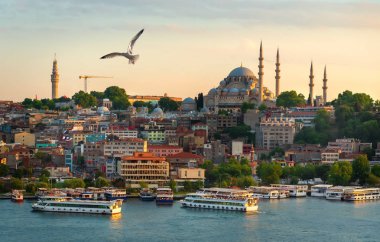 istanbul içi günbatımı
