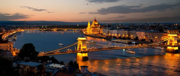 Evening in Budapest — Stock Photo, Image