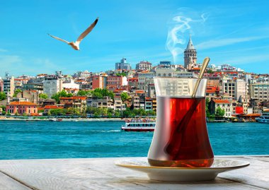 Istanbul'da Türk çayı