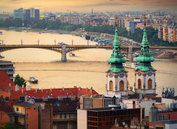 Міст Маргарет в Будапешті. — стокове фото
