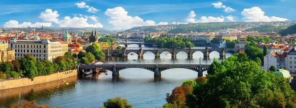 Panorama von Prag — Stockfoto