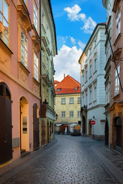 Stará ulice Prahy — Stock fotografie