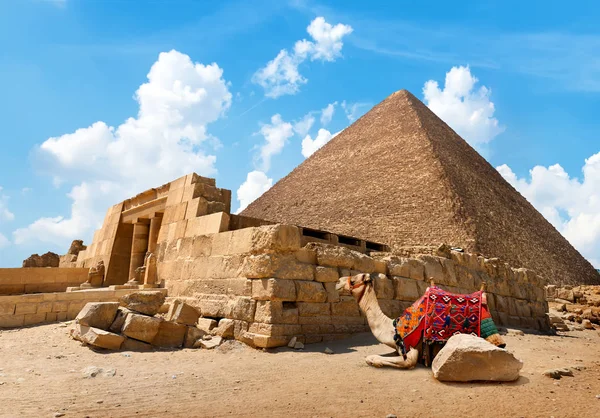 Pyramide in Ägypten — Stockfoto