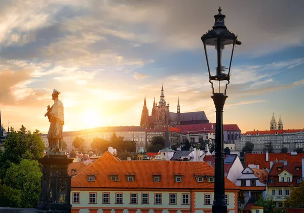 Vista del Castillo de Praga — Foto de Stock