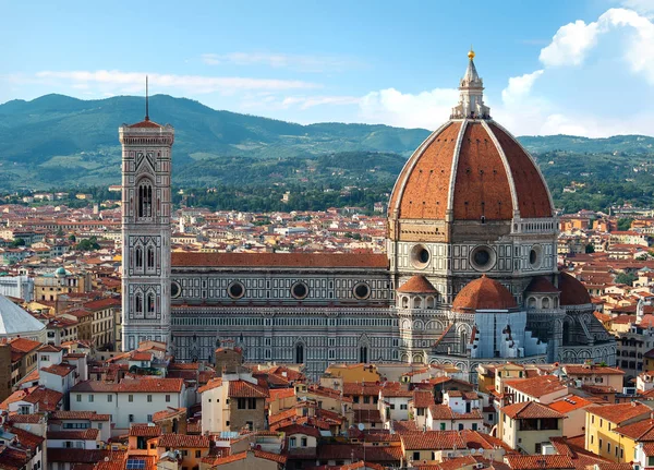 Uitzicht op Florence Kathedraal — Stockfoto