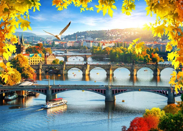 Prag im Herbst — Stockfoto