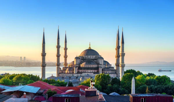 Vista de la mezquita azul — Foto de Stock