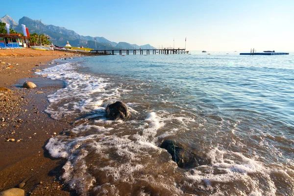 Mediterranean sea at morning — Stock Photo, Image