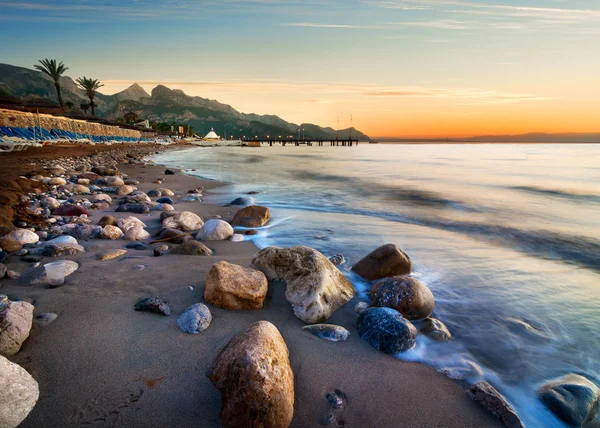 Strand in Turkije — Stockfoto