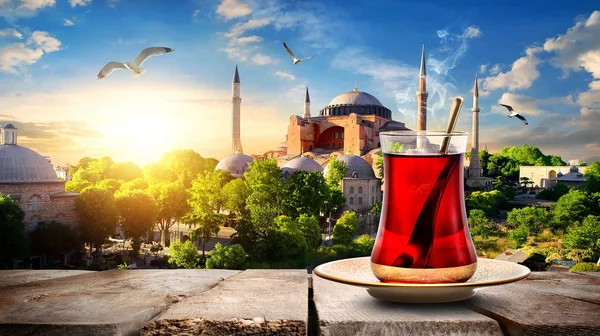 Thee en Hagia Sophia — Stockfoto