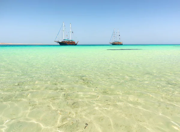 Veleiros em Sea — Fotografia de Stock