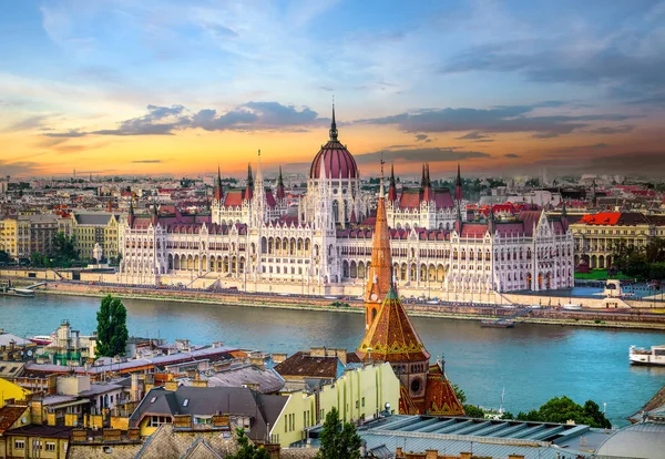 Landmarks in Budapest — Stock Photo, Image