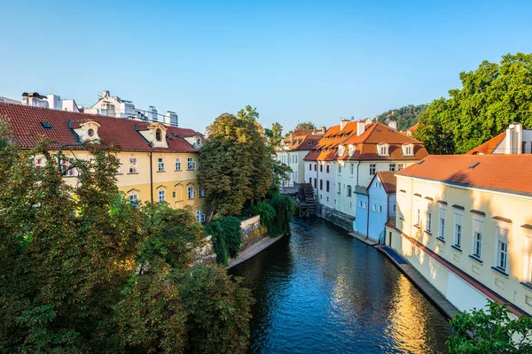 Canal em Praga — Fotografia de Stock