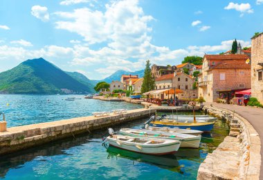 Şehir Perast Karadağ