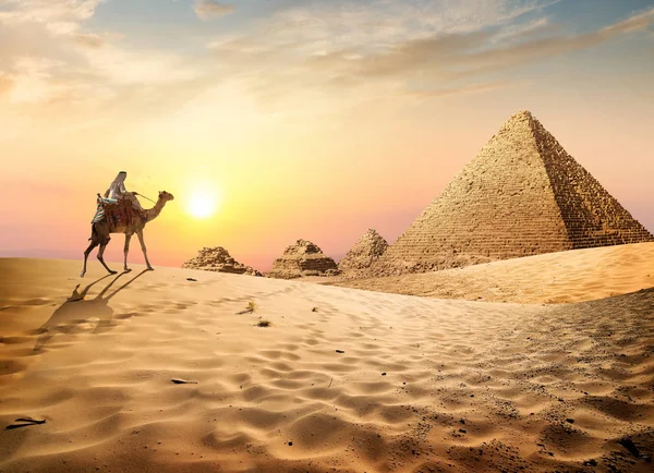 Desert in Egypte — Stockfoto