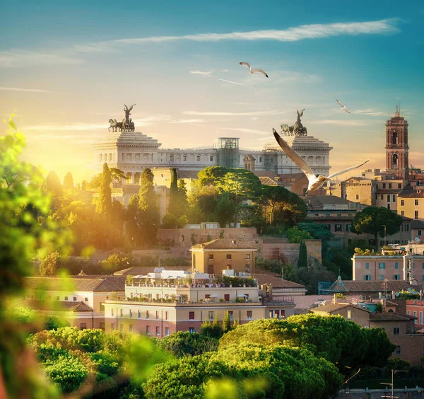 Vittoriano a Roma — Foto Stock