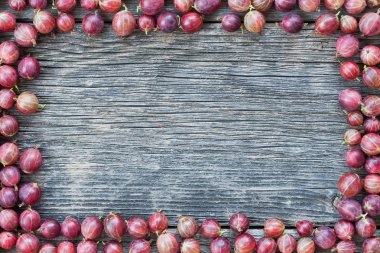 Yaz meyveleri çerçevesi