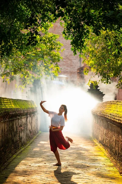 Художньої Культури Таїланду Танці Масках Кхонкен Літературі Рамаяна Тайський Класичний — стокове фото