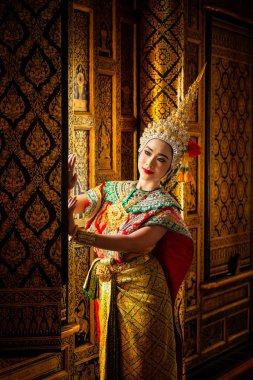 Sanat kültür Tayland dans maskeli khon edebiyat ramayana, maskeli, Tay klasik maymun Khon, Tayland