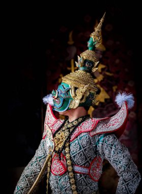Sanat kültürü Tayland Edebiyat ramaya maskeli khon dans