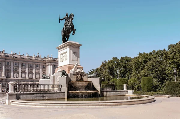 Plaza de Oriente — Stock Photo, Image