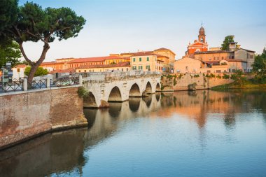 Köprü, tiberius (ponte di tiberio) Rimini, İtalya.