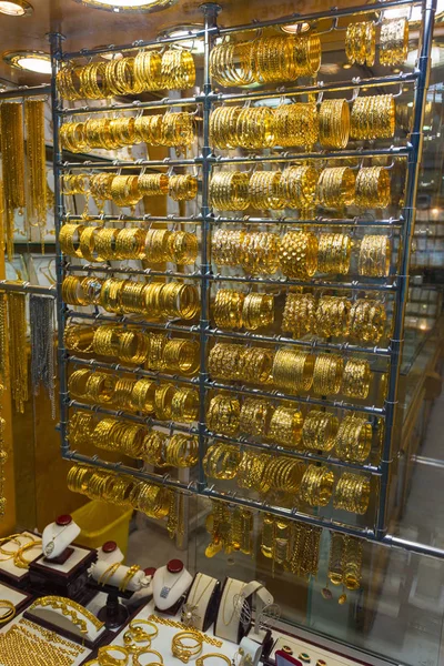 Dubai Deira Gold Souq Altın Piyasası — Stok fotoğraf