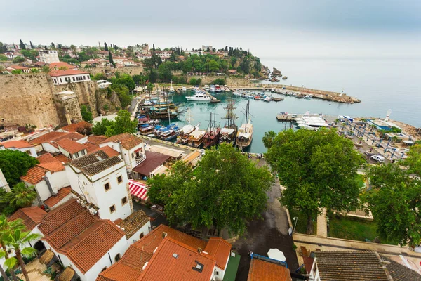 Truthahn Mai 2017 Der Antike Hafen Der Alten Stadt Antalya — Stockfoto