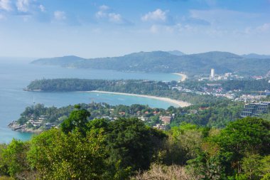 güzel bir bakış açısıyla phuket Adası manzarası