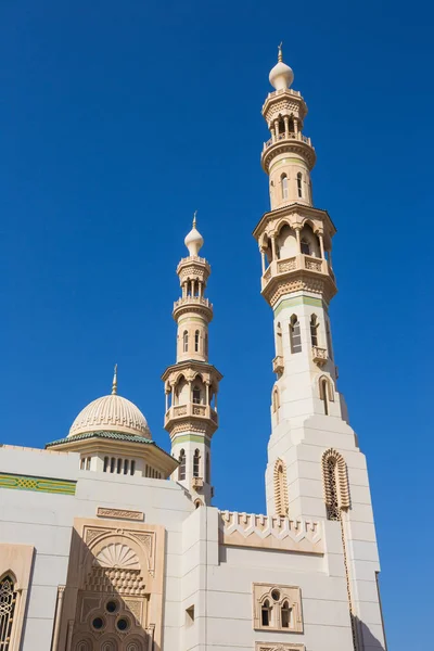 Hermosa Mezquita Sharjah City Emiratos Árabes Unidos — Foto de Stock