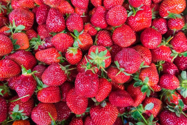Sale Strawberries Eastern Markets Turkey Background — Stock Photo, Image