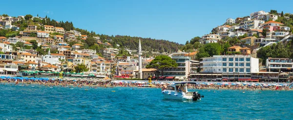 Ulcinj Montenegro Julho 2017 Costa Cidade Montenegrina Mais Meridional Ulcinj — Fotografia de Stock