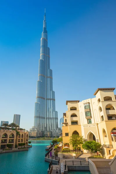 Burj khalifa, the highest building in the world — Stock Photo, Image