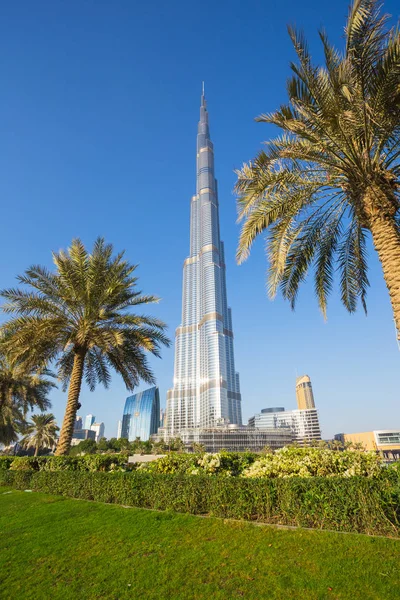 Burj khalifa, the highest building in the world — Stock Photo, Image