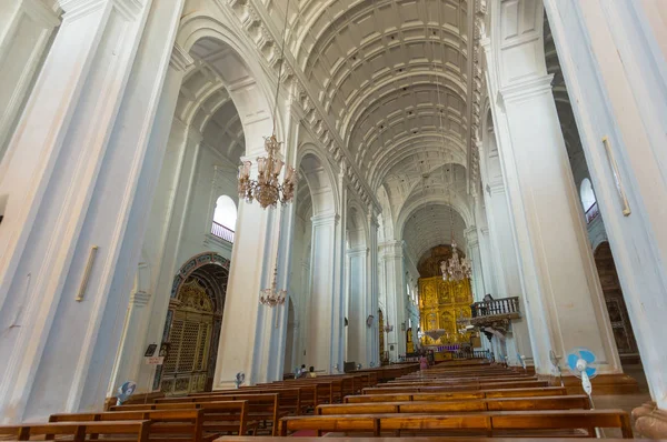 Se katedralen i gamla Goa — Stockfoto