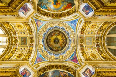 İç ve kemerler St. Isaac's Katedrali