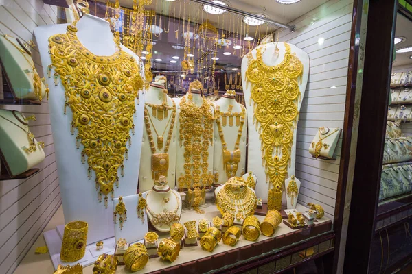 Gold market in Duba — Stock Photo, Image